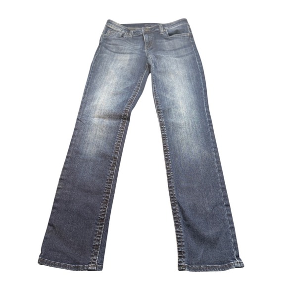 Kut from the Kloth Denim - Kut From The Kloth Straight Leg Jeans Womens 8L Dark Wash Stretch